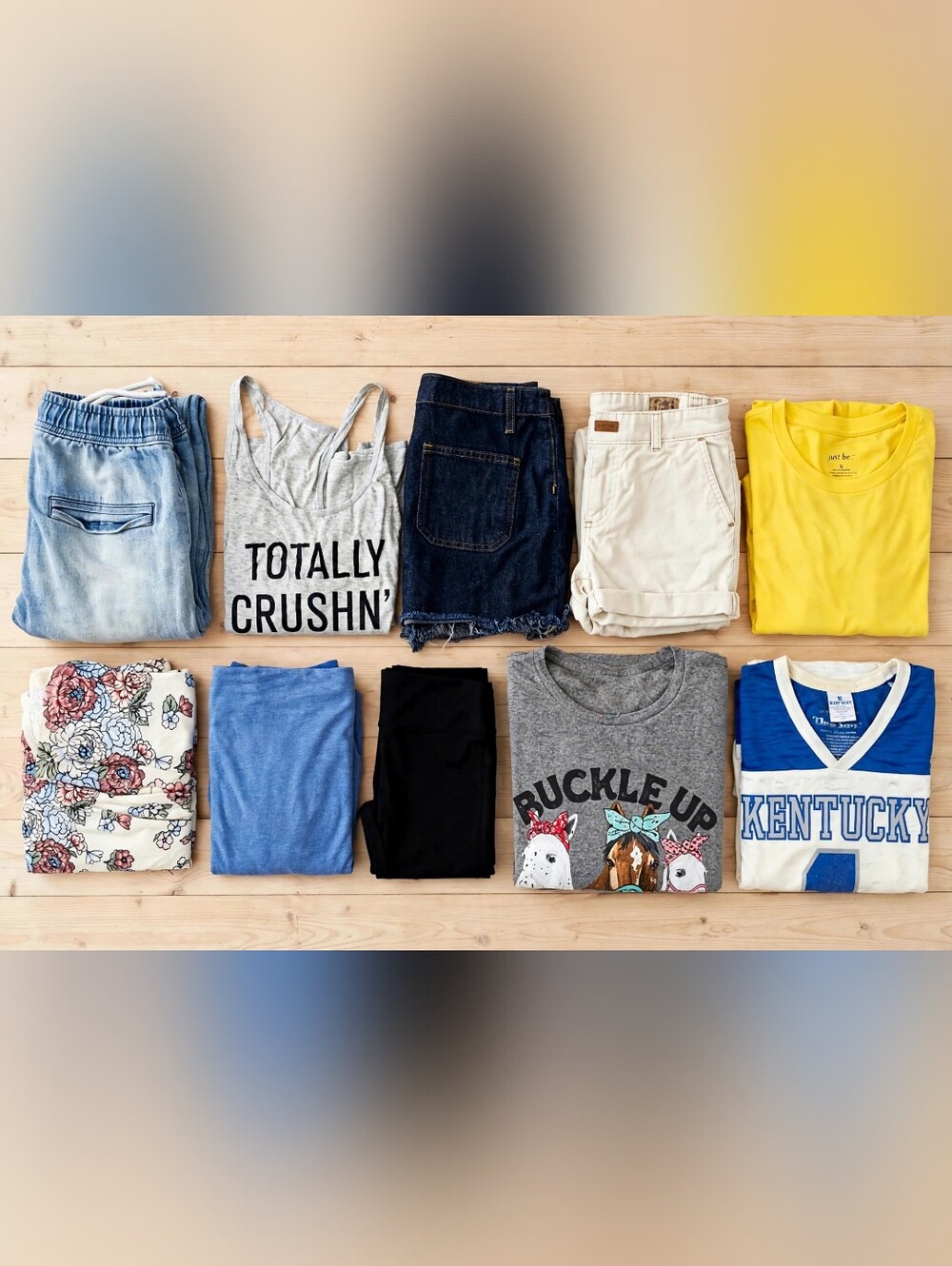 Women's Variety Of Clothes